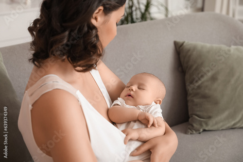 Newborn baby sleeping peace...