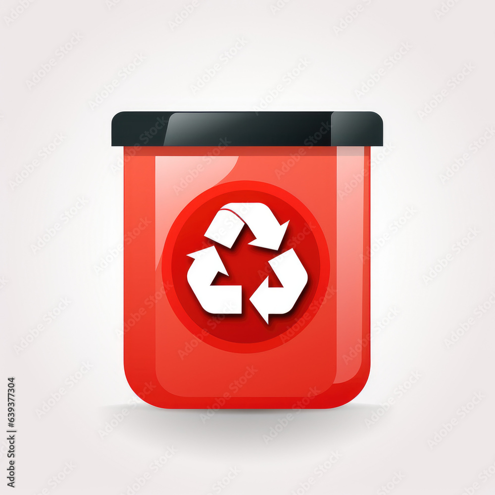 Delete icon, trash bin sign, recycle bin symbol Delete icon, trash bin sign, recycle bin symbol