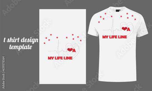 t shirt design template