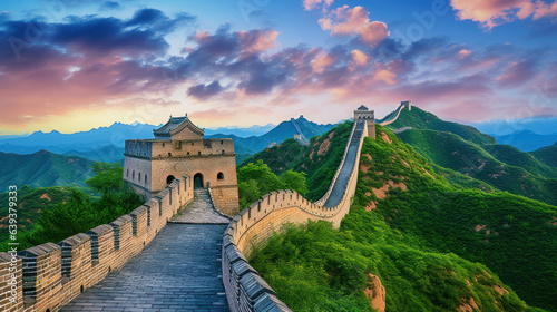 great Wall of China landscape © EmmaStock