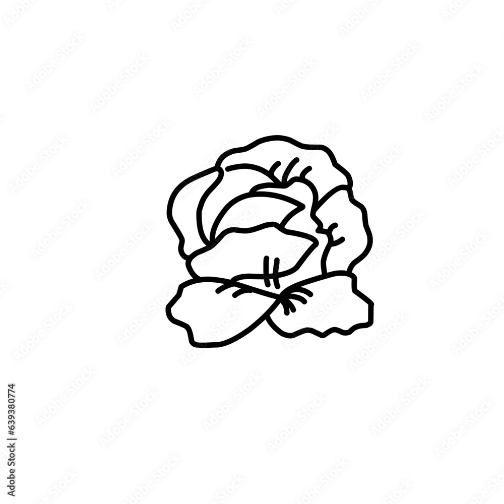 Doodle Vegetable Element Doodle Vegetable Element