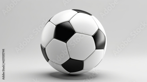 A monochromatic soccer ball on a neutral