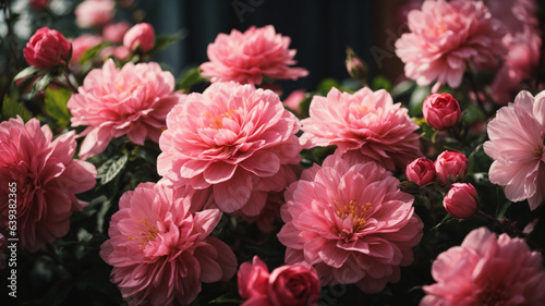 pink flowers