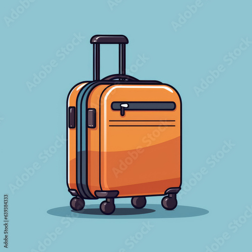 Suitcase Icon Vector Design Illustration