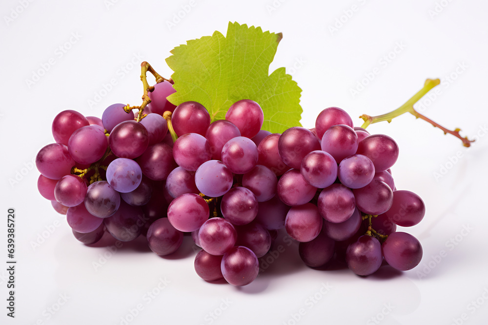 Juicy grape bunch ripe and fresh