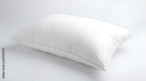 Sleeping pillow on white background