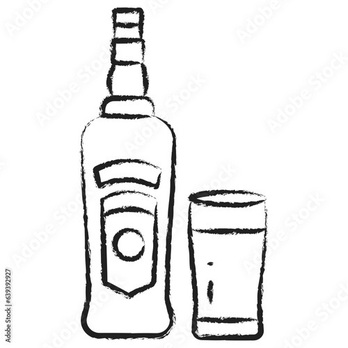 Hand drawn Beer icon