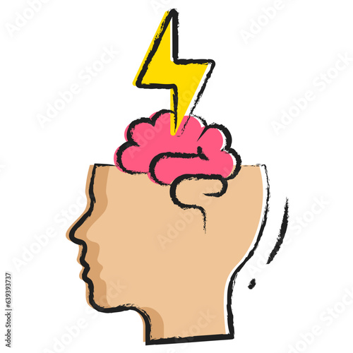 Hand drawn Stroke icon