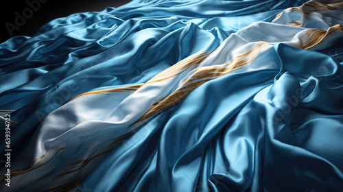 Argentina flag fabric