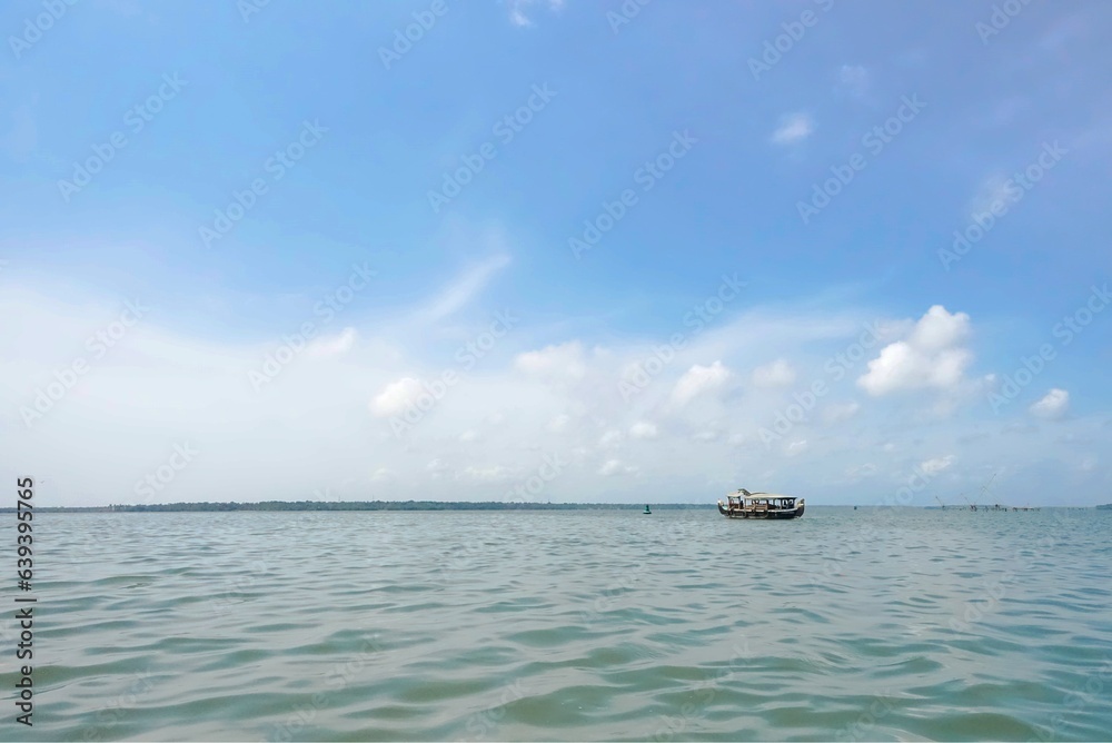 Boat in the lake Boat in the lake