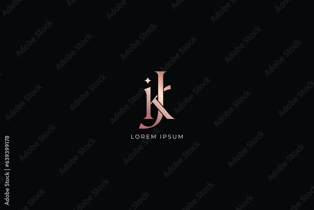 jk letter modern luxury style fashion brand luxury style design modern style creative golden wordmark design typography illustration, jk wordmark, kj logo jk letter modern luxury style fashion brand luxury style design modern style creative golden wordmark design typography illustration, jk wordmark, kj logo