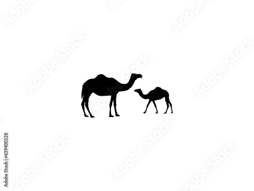 camel silhouette.