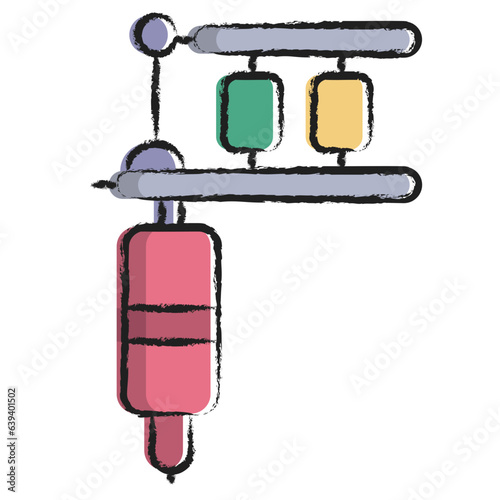 Hand drawn Equipment icon
