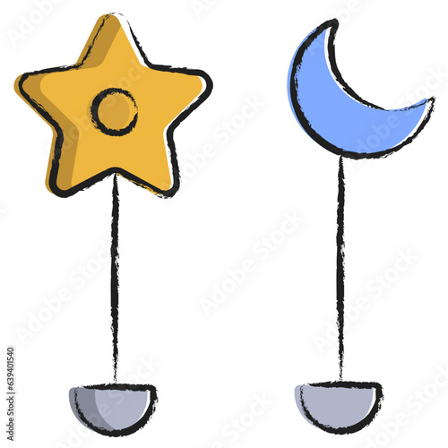 Hand drawn Studs icon