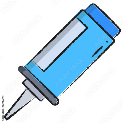 Hand drawn Silicone icon