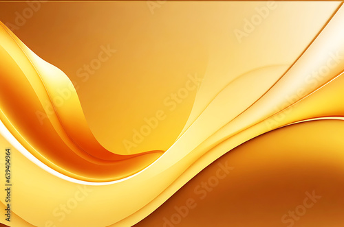 Photo Smooth golden wave background. Abstract. background