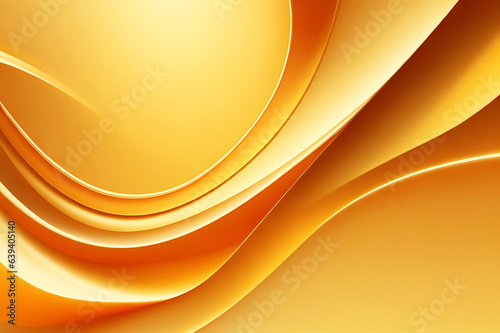 Photo Smooth golden wave background. Abstract. background