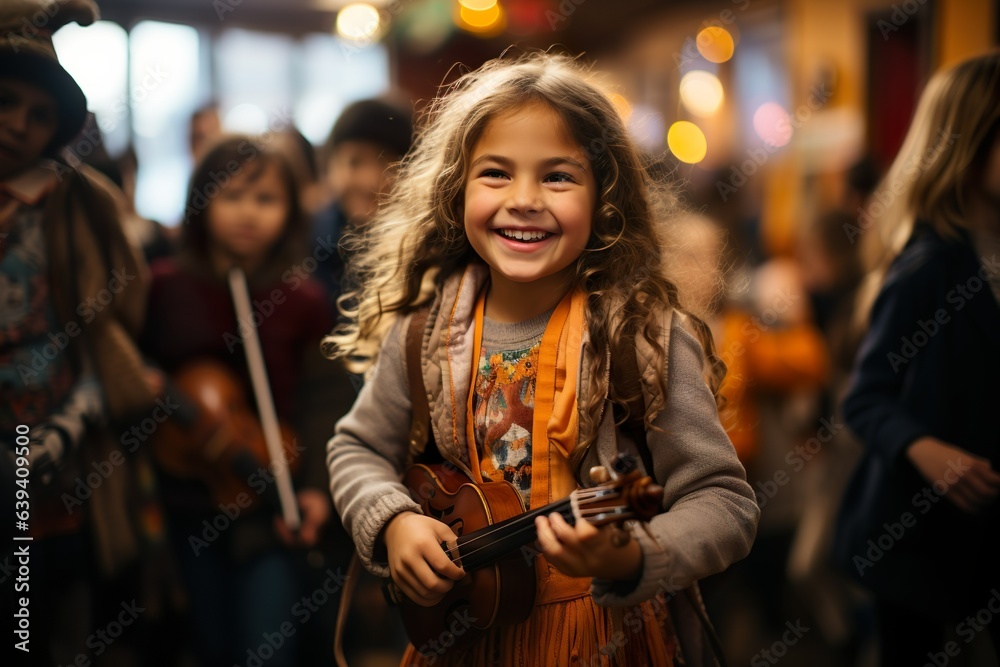 Back to music school concept. Generative Ai. Back to music school concept. Generative Ai.