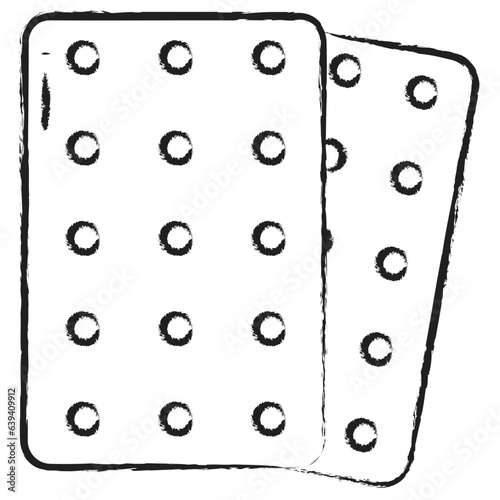 Hand drawn Pills icon