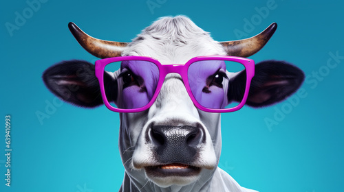 A cow with a fashionable twist - © LabirintStudio