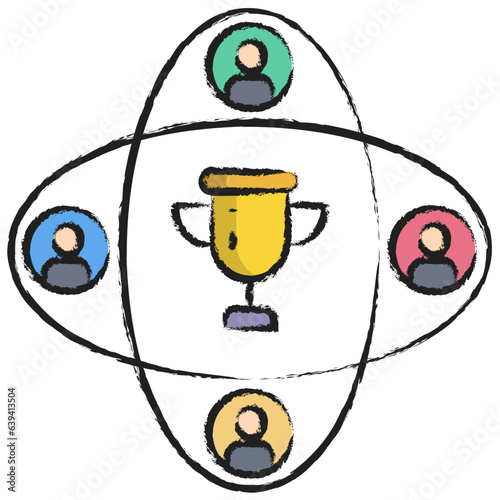 Hand drawn Success icon
