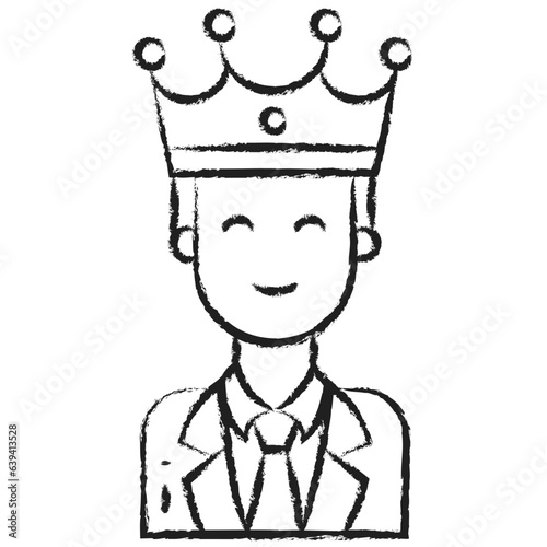 Hand drawn Best Employee icon