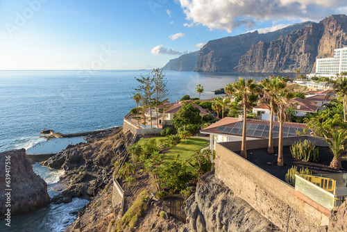 Landscape of Los Gigantes on Tenerife photo