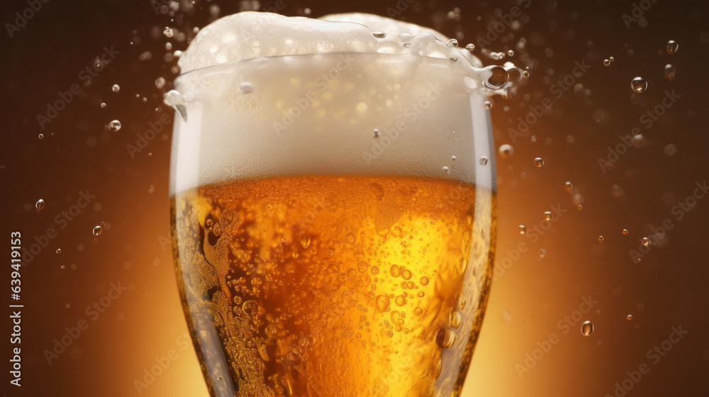 A refreshing glass of beer, perfect for A refreshing glass of beer, perfect for