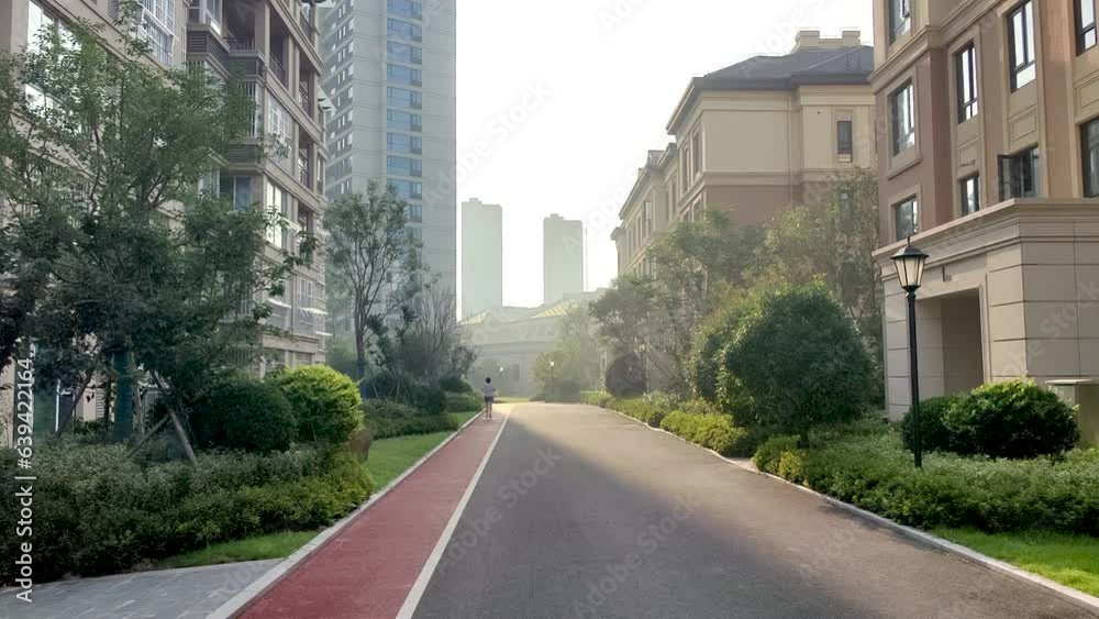 A luxury residential living community in China A luxury residential living community in China