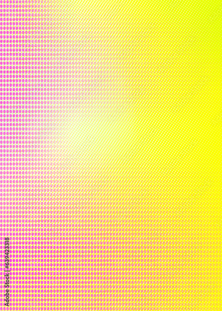 Yellow dots pattern backgrouind, vertical banner with copy space for text or image, Best suitable for online Ads, poster, banner, sale, celebrations and various design works