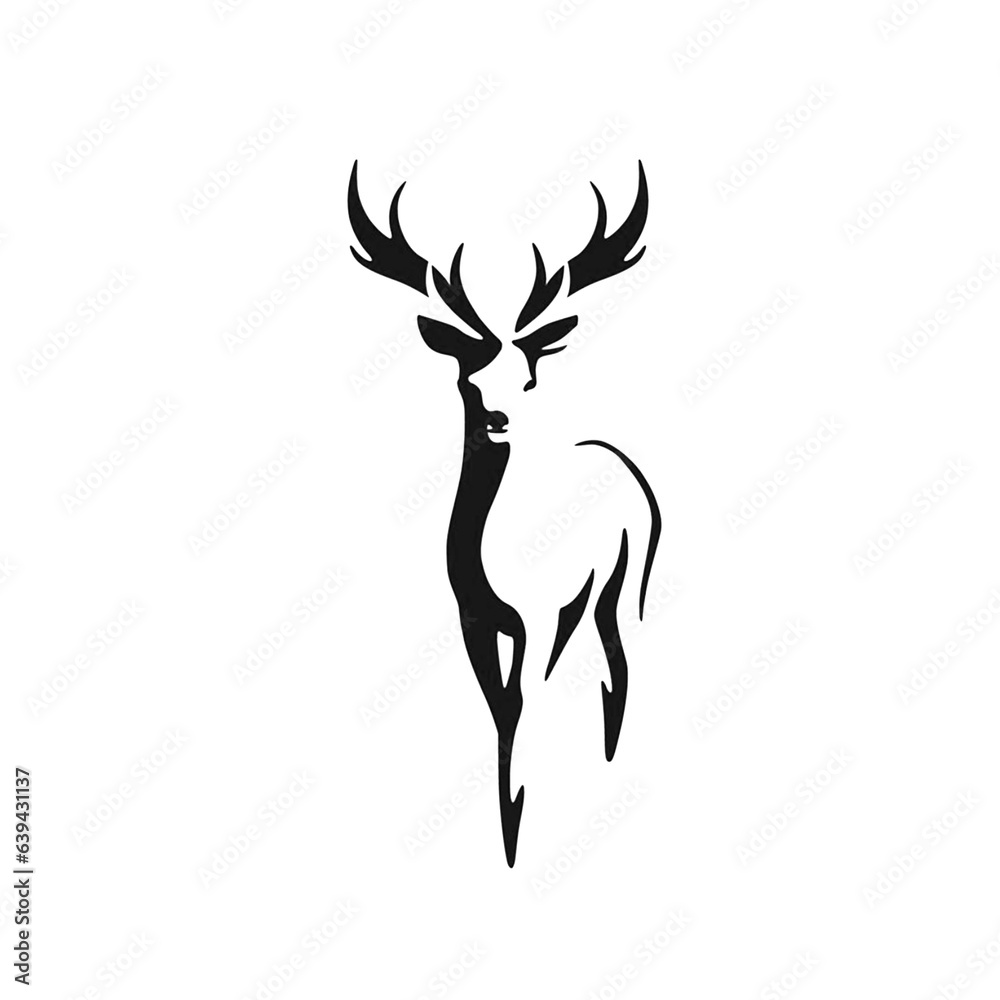 Deer shiluet