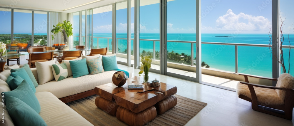 Fototapeta premium Miami Penthouse