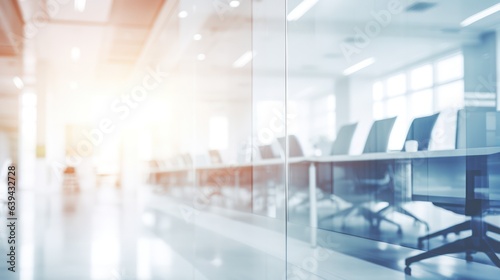 Blurred Modern Office Background