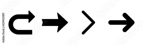Arrow icon. Arrow symbol. Arrow icon for your web design.