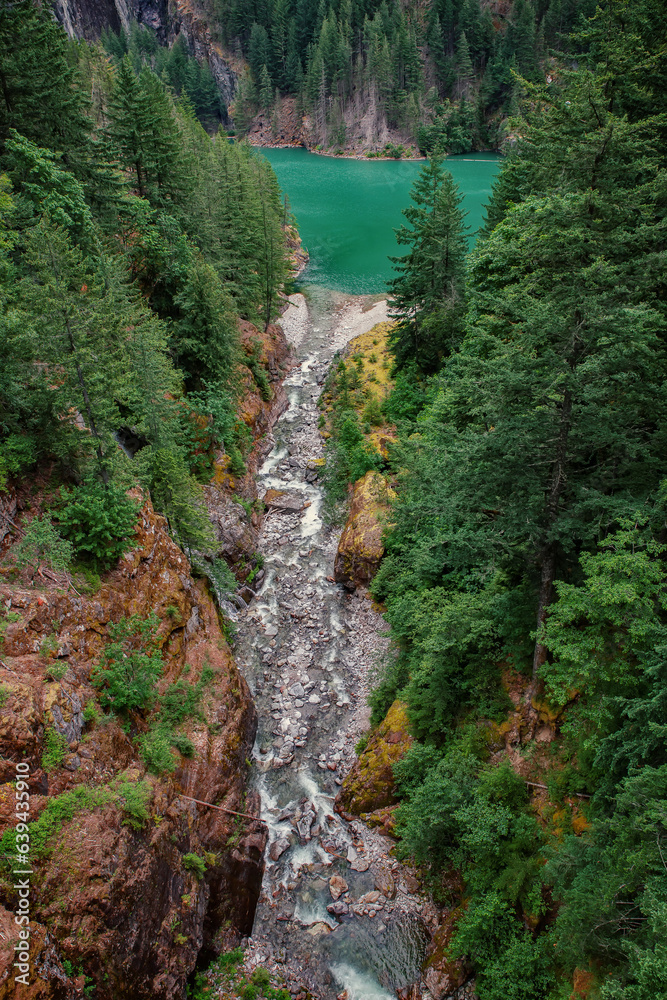 Beautiful Diablo Lake Beautiful Diablo Lake