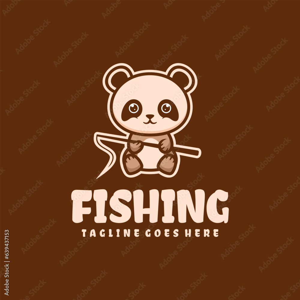 fishing  mascot logo design