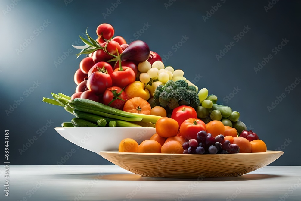 fruit and vegetables Generative AI fruit and vegetables Generative AI