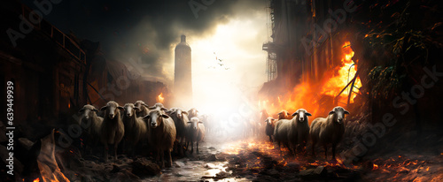 Reflection on the Apocalyptic End Times. Judgment, purification, and salvation within the framework of Christian beliefs.
