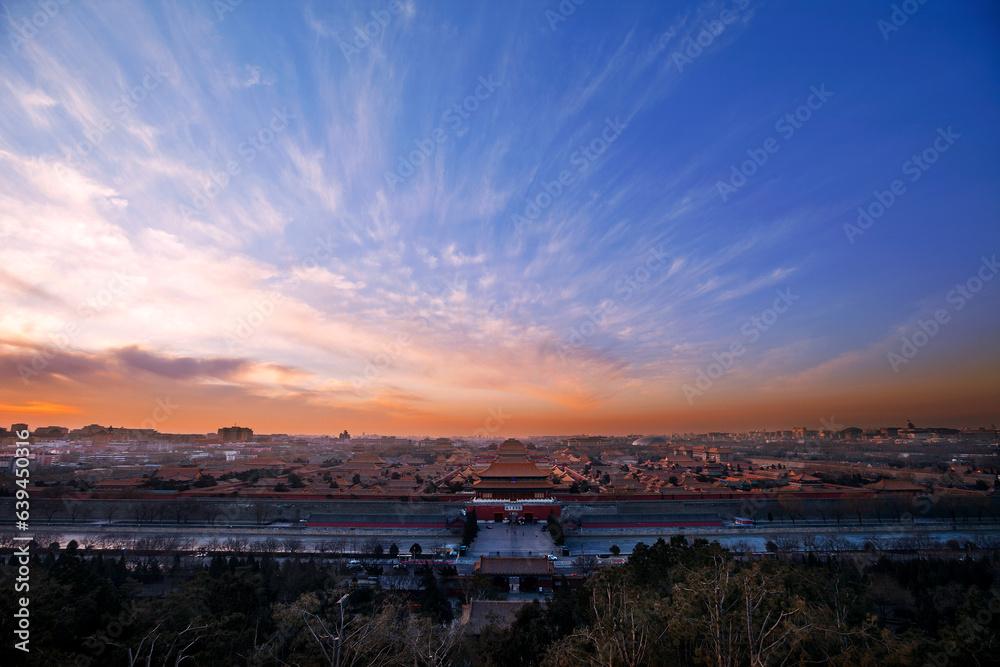 Sunrise at the Forbidden City