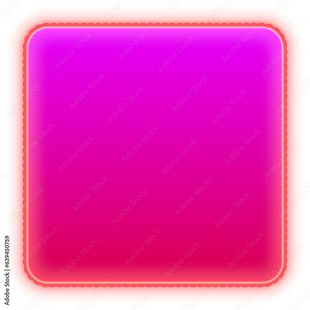 Glowing Neon Frame Glowing Neon Frame