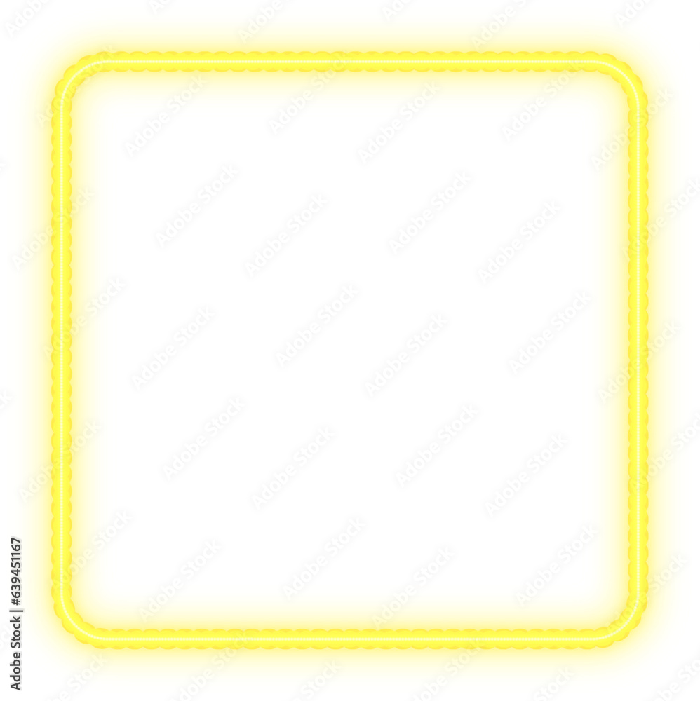 Glowing Neon Frame Glowing Neon Frame