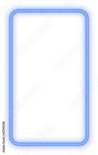 Glowing Neon Frame