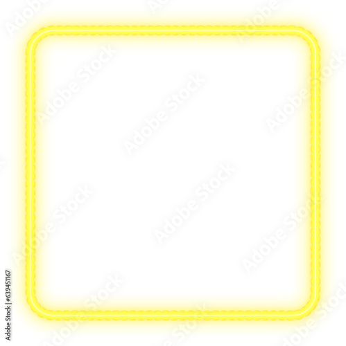 Glowing Neon Frame