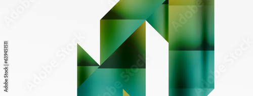 Captivating vector abstraction. Triangles interlock in mesmerizing dance, crafting dynamic geometric backdrop. Fusion of shapes and angles creates artful symphony of modern design