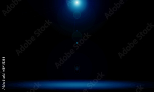 Lens flare background stage background 