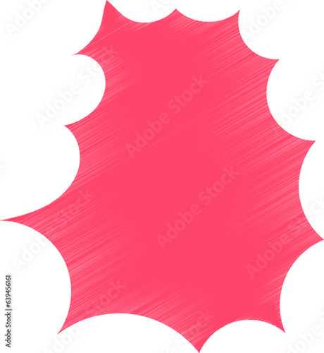 Hand drawn comic speech bubbles