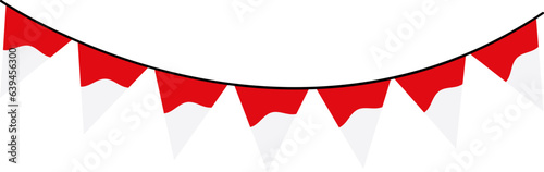 Hand Drawn Indonesia Happy Independence Day, 17 August Elements