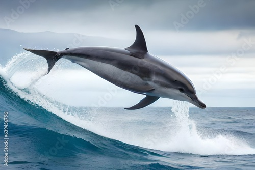 dolphin jumping out of water © Mehwish