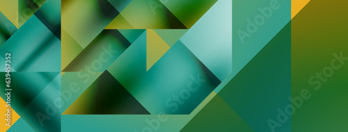 Captivating vector abstraction. Triangles interlock in mesmerizing dance, crafting dynamic geometric backdrop. Fusion of shapes and angles creates artful symphony of modern design