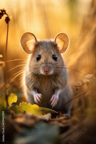 Little Mouse in the Meadow © LadyAI